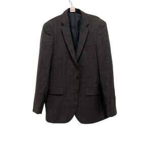 J.Crew Blazer Men's, Wool Blend, Glen Plaid Sport Coat, 40R